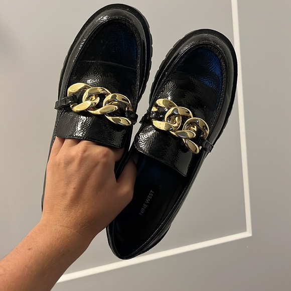 Steve Madden Patent Chunky Loafter - Picture 4 of 6